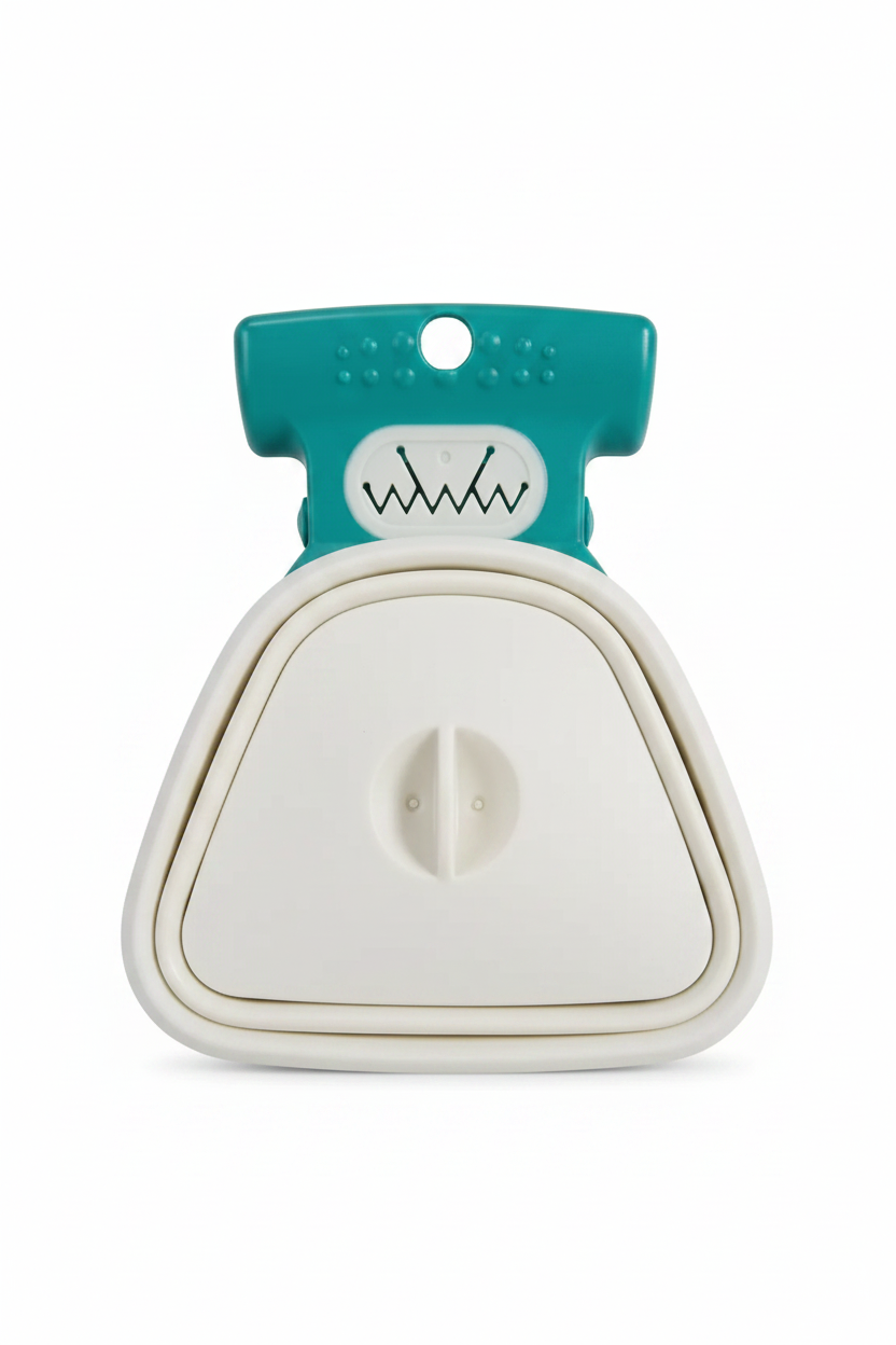 Foldable Pet Poop Bag Dispenser with Travel Spoon